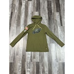 Nike Olive Green Hoodie with Logo
